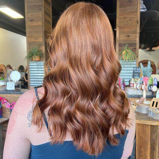 Salon For All Over Color With Beach Waves Salon Inspire in Kansas City MO
