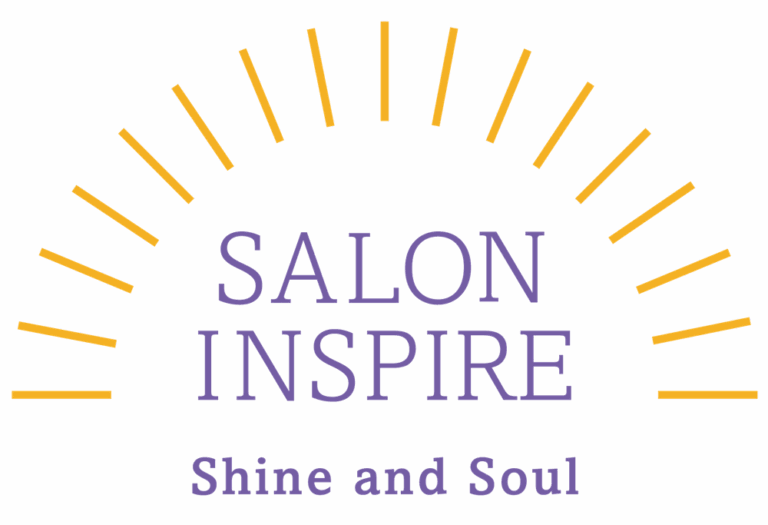 Salon Inspire Logo Transparent Background and Slogan