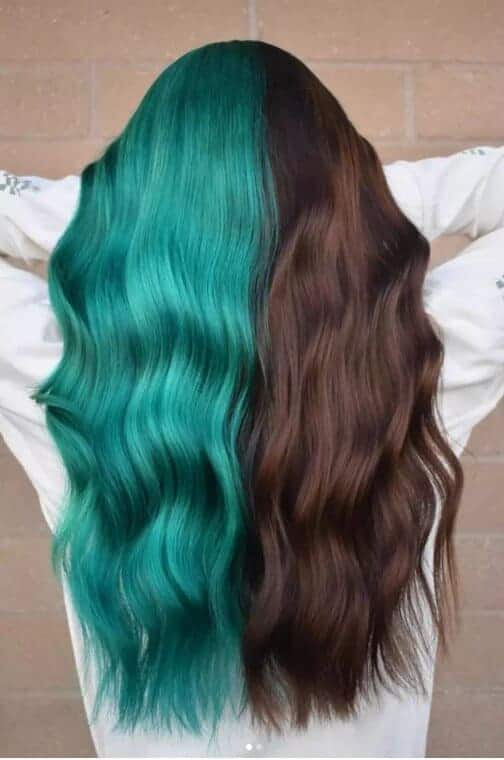 Vivid Spilt Dye Hair Color in Kansas City MO Salon Inspire